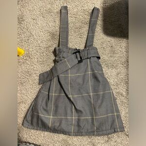Forever 21 skirt with suspenders